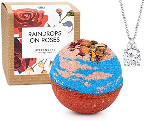 Капки дождови на рози бомба со бања со изненадувачки накит