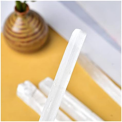80-110mmnatural Неправилна оригинална форма кристален кварц кристален стап Реики Енергетски накит DIY правејќи бело селен заздравување