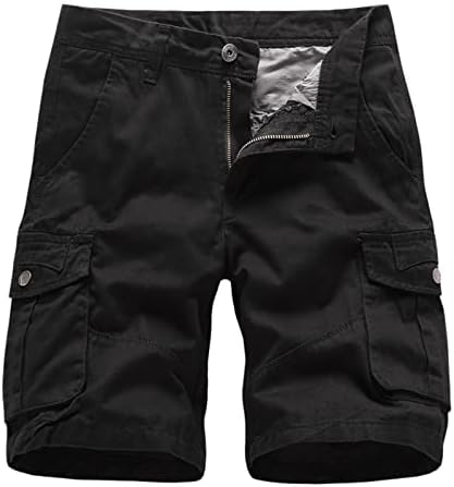 Wenkomg1 Работете кратки панталони за мажи летни спортски панталони тренингот Тенки панталони за алатки лабави обични шорцеви