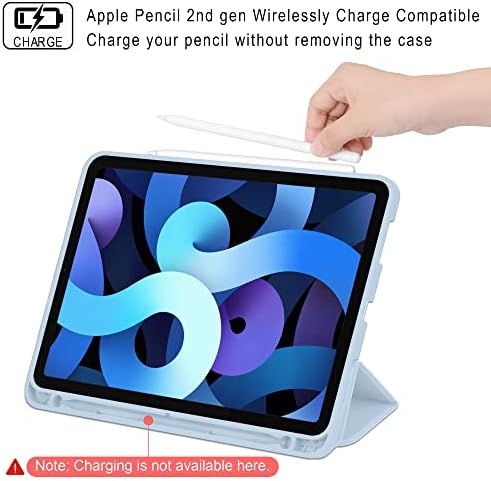 Арае за iPad Air 4 Генерација 10.9 Case/iPad Air 5 Generation 10.9 Case +држач за штанд на таблети компатибилен со iPad 7/8/9 -ти, iPad Air