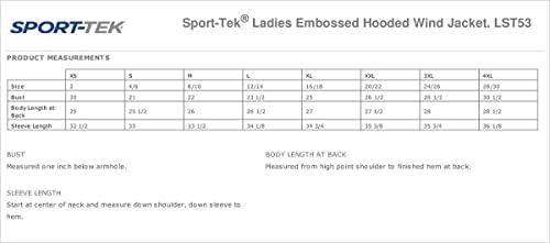 Sport-Tek дами врежана јакна со качулка. LST53