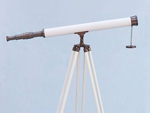 Хемптон Наутички Антички Кожа Пристаниште Мајстор 60 Телескоп