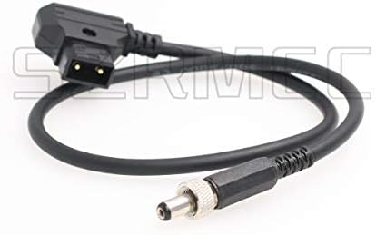 SZRMCC D Tap до 5,5x2.1mm DC со кабел за напојување за заклучување 12V за видео уреди PIX-E5 PIX-E5H PIX-E7 Монитор