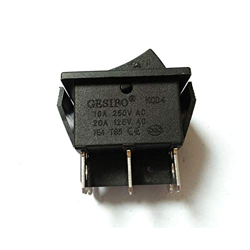 250V/15A 125V/20A AC Automatic Reset Momentary On/Off DPDT Rocker Switch 2 компјутери