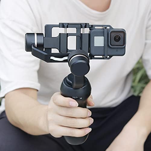 Стабилизатор на сплит на фотоапаратот Feichao camera gimbal пластика компатибилен за dji zhiyun feiyu moza dji, gopro херој 9 8 7 6 5