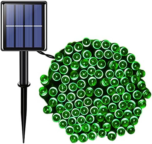 Светла со соларна моќност на отворено, 72ft 200 LED супер светли самовили за бајки Патио мебел водоотпорен 8 режими за градинарски