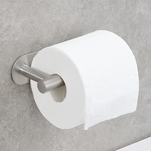 Tecmolog 304 Држач за тоалетна хартија од не'рѓосувачки челик, држач за тоалети од тоалети, заложница за кујна за бања, SBH222