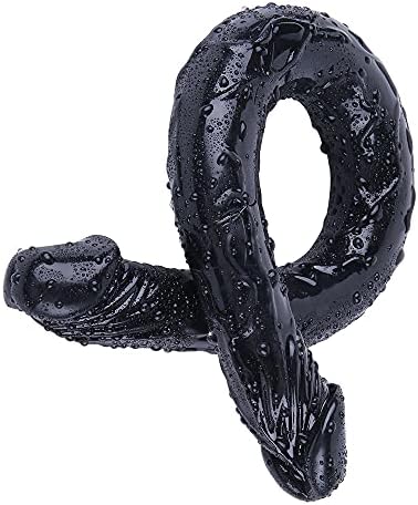 Реснан двојна глава дилдо, кристален желе реален анален долг дилдо пенис со вени и жлезди возрасни секс играчки возрасни мастурбации