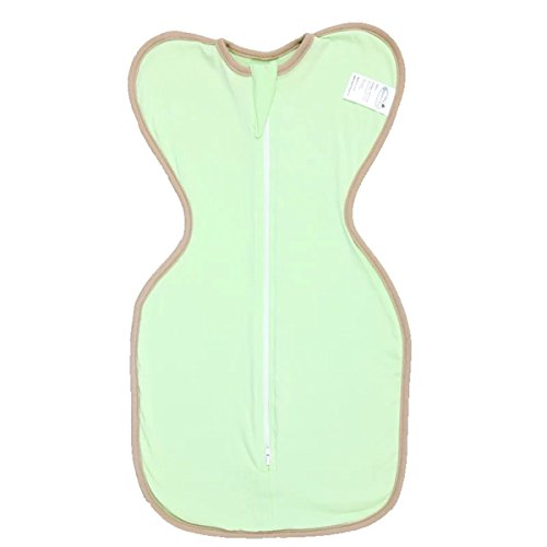 Swaddle завиткан вреќа за спиење вреќа за спиење, 0-3 месеци, бело розово сино зелена 4 бои