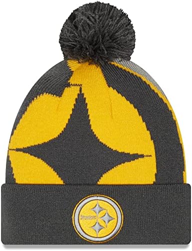 Нова ера машка NFL лого лого ux манжетна плетена капа