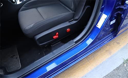 АБС црвени додатоци покријте го капачето за капа, компатибилен со Dodge Charger 7 -ми LD 2015+