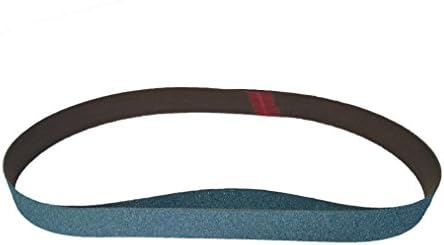 Sungold Abrasives 67831 Blue Circonia крпа 100 ремени за пескарење, 8 пакувања 1 x 30