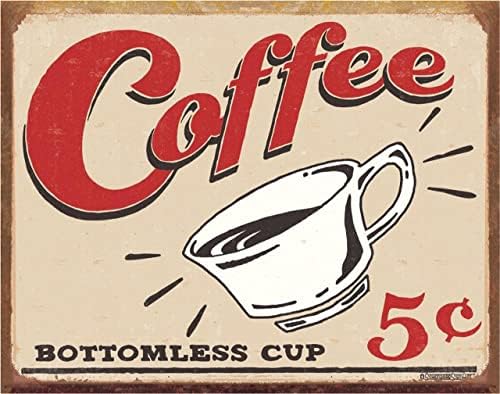 Очајни претпријатија Шонберг - Кафе 5 центи знак за лимен