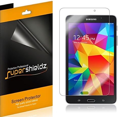 SuperShieldz Anti Glare и заштитник на екран за отпечатоци од прсти, дизајниран за Samsung Galaxy Tab 4 7.0 инчи