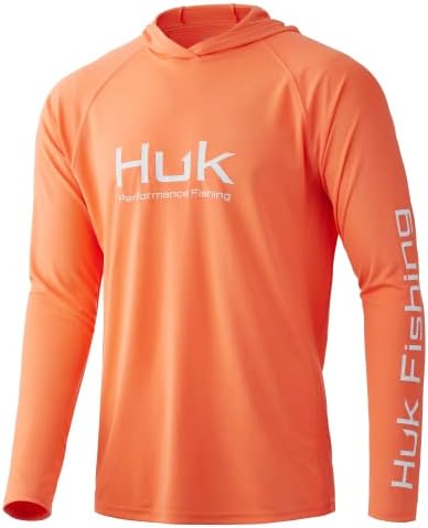 Huk Mens Pursuit Hoodie | Изведба кошула со долг ракав +30 upf