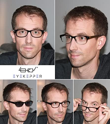 Очила Заштедете 10% На Комплет 5 Пакети Класични Очила За Читање За Мажи и 3 Пакети Читачи на Полу-раб +3.50