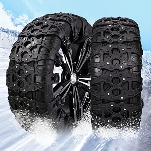 Снежни ланци на гуми за автомобили BBGS - синџири за итни случаи, врвни квалитетни анти -лизгачки автомобил, SUV, синџири на гуми за итни