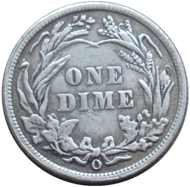 Американски бербер 10 центи 1907 сребрена реплика комеморативна монета