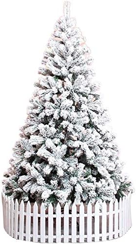 Топил 9,8ft Премиум собрана снежна елка, неограничено Божиќно дрво шарчено со метален штанд, еколошки совети за ПВЦ гранки за украси за внатрешни