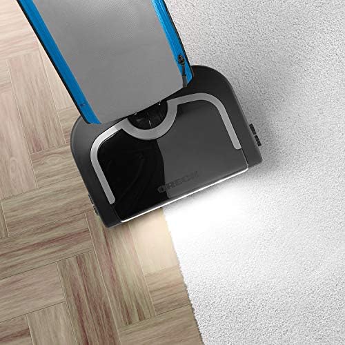 Oreck Hepa Swivel Bagged Urright Vacuum чистач, лесен, за тепих и тврд кат, UK3030505PC, сина