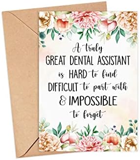 Стоматолошки асистент картичка - Асистент за забите што заминуваат картичка - Тешко е да