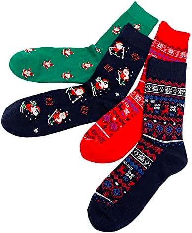 Машки Шарени Чорапи Шарени Смешни Новини Чорапи Покажуваат Луд Дизајн Чорапи До Глуждот Слатки Чорапи За Мажи Татко