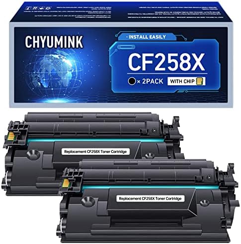Замена на Chyumink за HP 58X CF258X 58A CF258A Касета за тонер за компатибилен тонер за HP Pro M404N M404DN M404DW MFP M428FDW