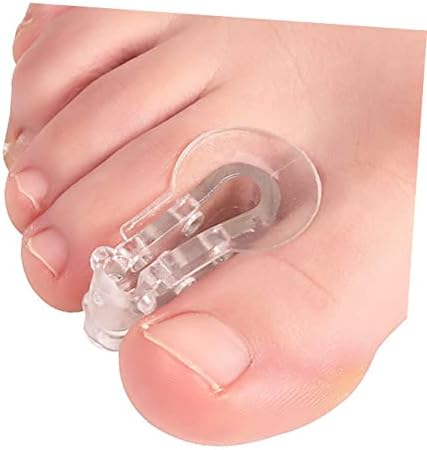 Исценети алатки за педикир на пети од 8 парчиња палецот за заштита на палецот силиконски алатки за нокти на чекан пети коректор на палецот