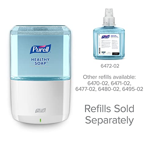 Purell ES6 Автоматски диспензер за сапун со рака, бел, компатибилен со 1200 ml Purell ES6 Hand Soap Refills - 6430-01 - Произведено