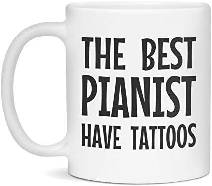 Најдобриот Пијанист Има Тетоважи, Бело Од 11 Унци
