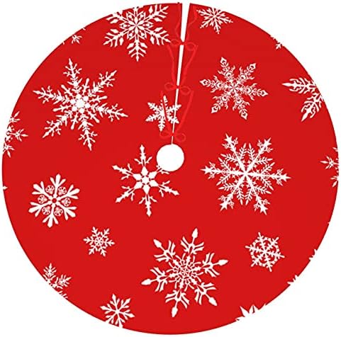 Здолниште за новогодишно дрво црвена елка со бела снегулка за да го прославиме Среќни Божиќни рустични Божиќни украси за празнични забави Божиќни затворени украс?