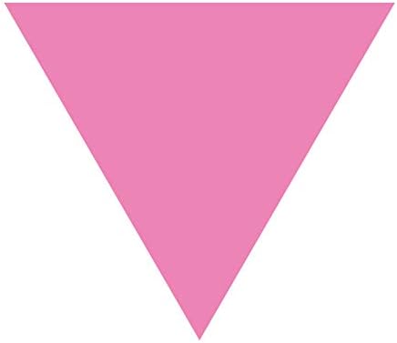 Применлив розов триаголник - геј и лезбејски ЛГБТ симбол на гордоста - живописна боја винил декларација