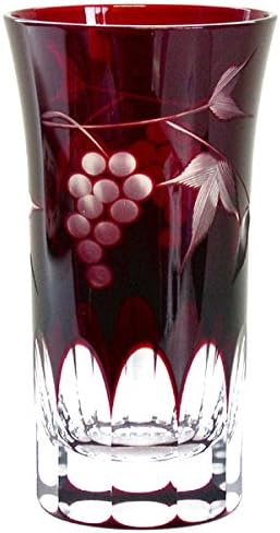 タジマガラス едокирико Пиво Стакло Штајн, 120мл, црвено
