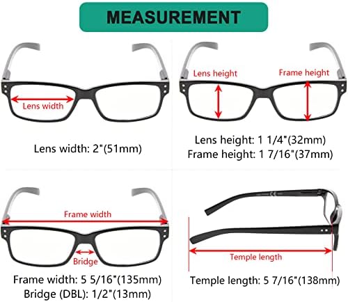 Очила Заштедете 10% На Комплет 5 Пакет Класични Очила За Читање За Мажи и 5 Пакети Гроздобер Читатели +1.50