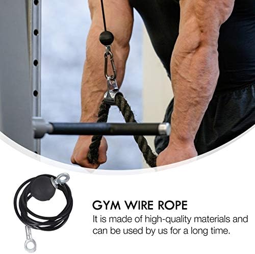 Besportble Fitness замена на макара за домаќинство DIY PU PUST COSTION LAT PULDOWN MERCHEL CABLE CHEALLEE ROPE ROPE за домашна теретана