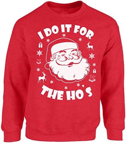Визор го правам тоа за џемпер на Хос, го правам тоа за џемперот Хос грда Божиќна маичка Смешни џемпери од Дедо Мраз Божиќни подароци