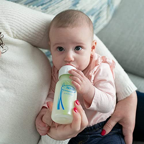 Д-Р Браун Млеко Спа Мајчиното Млеко &засилувач; Шише Потопло Со Анти-Колика Опции+ Тесен Бебе Шишиња 4 мл, Со Ниво 1 Бавен Проток