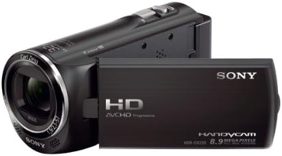 Sony HDR-CX220/B Висока Дефиниција Handycam Камера Со 2,7-Инчен LCD