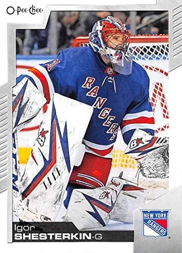 2020-21 O-PEE-CHEE 194 IGOR SHESTERKIN New York Rangers NHL Hockey Trading Card