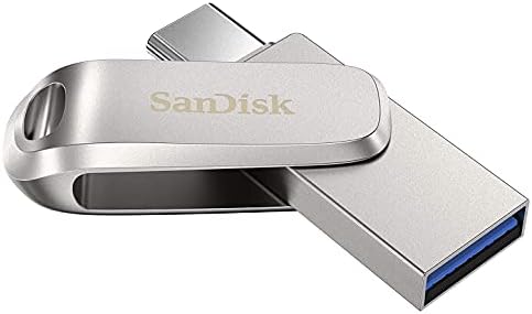 Sandisk Ultra Dual Drive LUXE USB 3.1 Тип-C 32GB Флеш Диск За Acer Кабриолет 2-во-1 Лаптопи Се Стремат 1, Chromebook Спин 713 Gen1 Пакет Со Сѐ,