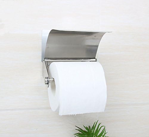 Ezhome самостојно лепило SUS 304 Не'рѓосувачки челик, тоалетот за резерви на тоалети за тоалети, кујнски хартиена хартиена хартиена хартија,
