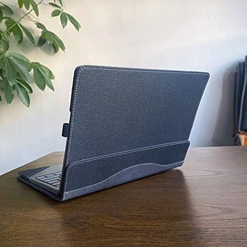 ФОРУБАР случај за 12,4 инчи Мајкрософт Површинска лаптоп GO 2, кутија за покривање на лаптопот, со заграда за подигање на тастатурата