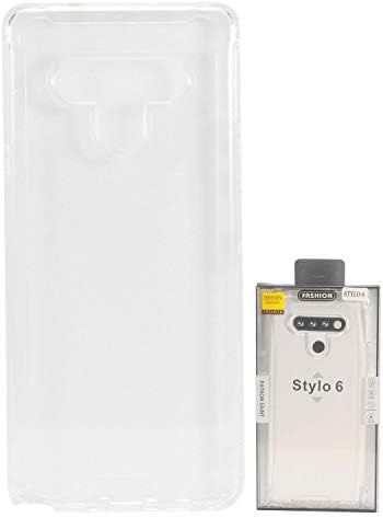 Celzen - За LG Stylo 6 LM -Q730 - гумен хибриден телефонски случај - AH2 црна