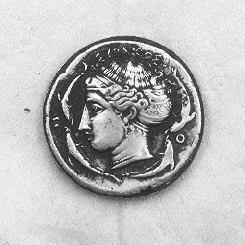 Врежани Грчки Монети Сребрени Монети Спомен Колекција На Монети 14