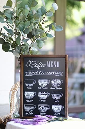 Едноставно мени за кафе Ани, познајте го вашиот кафе-кафе-знаци кујнски декор-дрво врамен знак за кафе за кафе-куќа кујна wallид декор-рустична