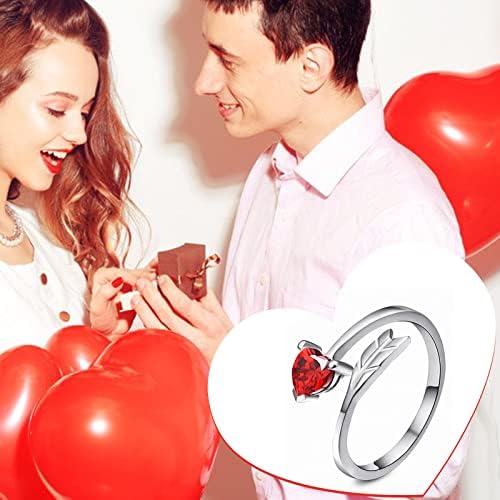 ЈИСТУ Свадбени прстени за жени додатоци за личност во стил, ретро прстен претерана декорација модерни прстени волци прстени за жени