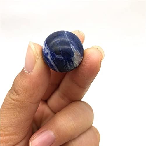 Ruitaiqin shitu 1 парче 20мм природен скапоцен камен сина судалитска сфера кристална глобус топка чакра заздравување на минерали од реики камени