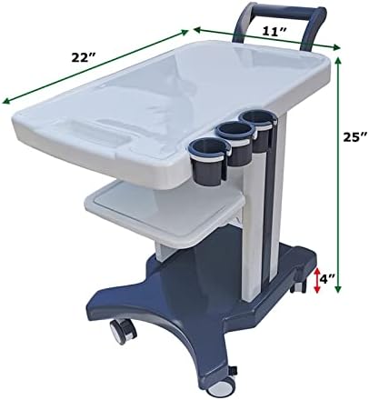 Кошарка за движење на количини за мобилна количка за мобилна количка за мобилна количка за систем за скенер за ултразвук со рициново