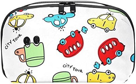 Цртани Мравки во Чантата За Шминка За Печурки За Чанта Пренослива Торба За Организатор На Патувања За Тоалети Торба За Убавина За