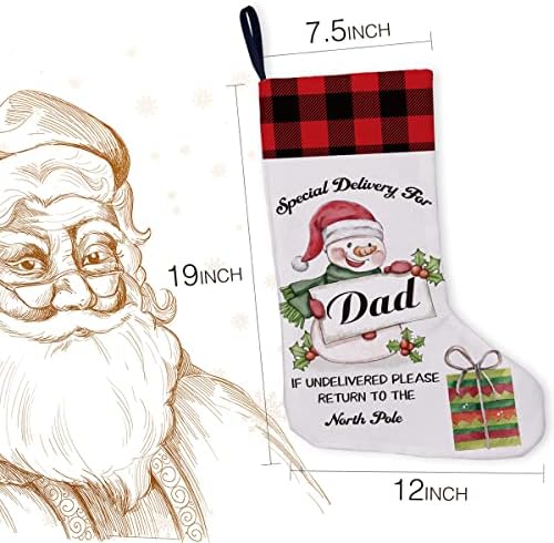 Golsoo Специјална испорака за тато Божиќно порибување Бурлап Најдобар татко Божиќ Снежници Скривање виси Божиќни украси подароци